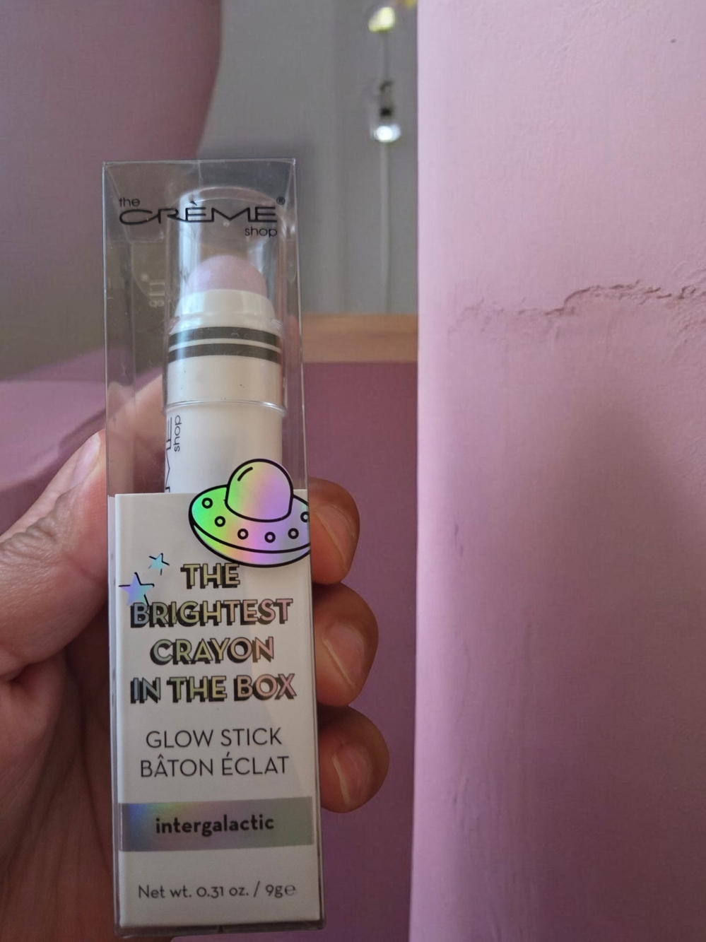 The Crème Shop Intergalactic Glow Stick Highlighter - Pink